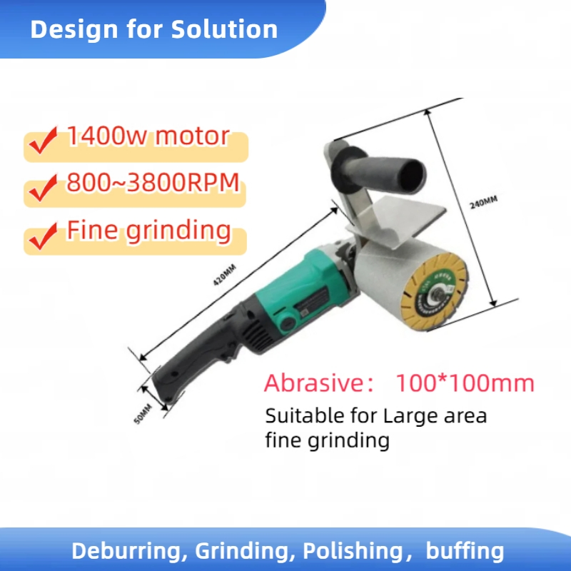 Best Cheap Fine Grinding Tool Belt Sander Metalworking Large Surface Polishing