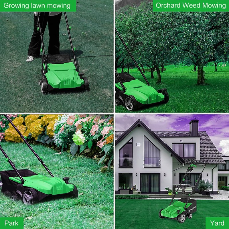 1500W Electric Raker & Scarifier 30L Lawn 32cm Working Width for Garden (ERS016-32)
