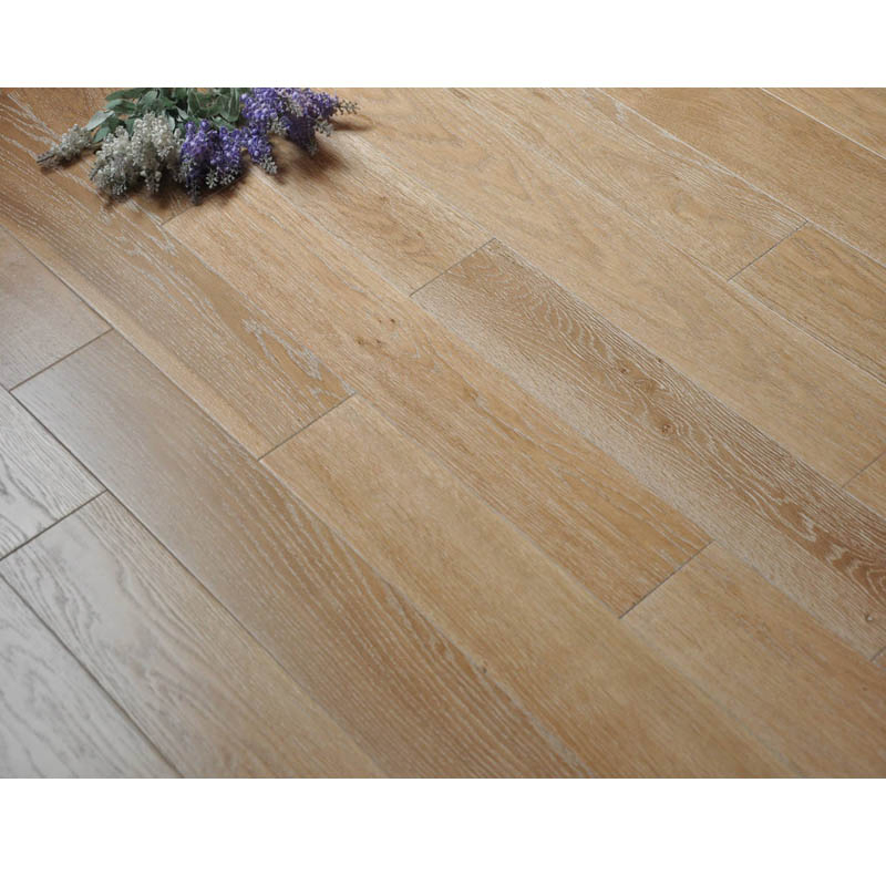 Select Grade White Limed Solid Oak Wood Flooring/Parquet Flooring with CE/Carb