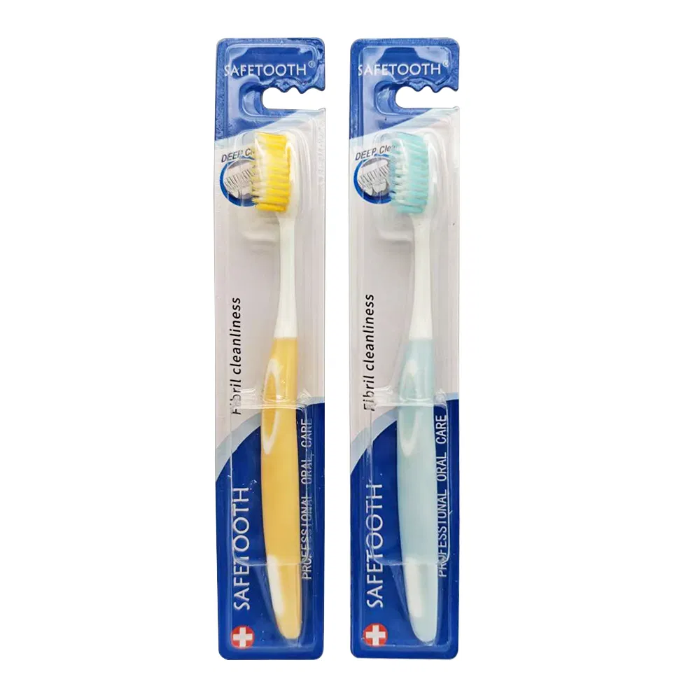 Custom Adult Cheap Soft Bristles Plastic Toothbrush Independently Packaged Toothbrush