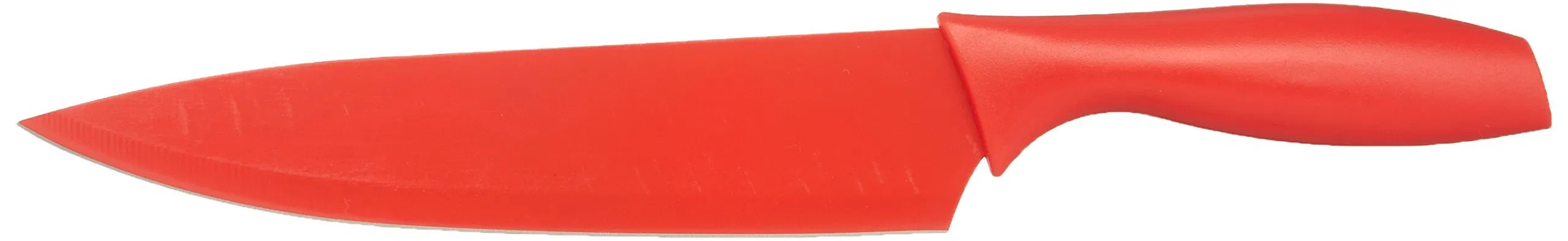 Набор кухонных ножей 12 предметов, цветная кодировка