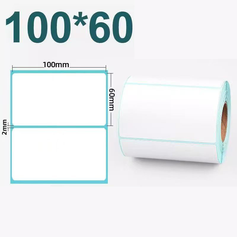 High Quality White Self-Adhesive Label Sticker Paper for Supermarket Labels