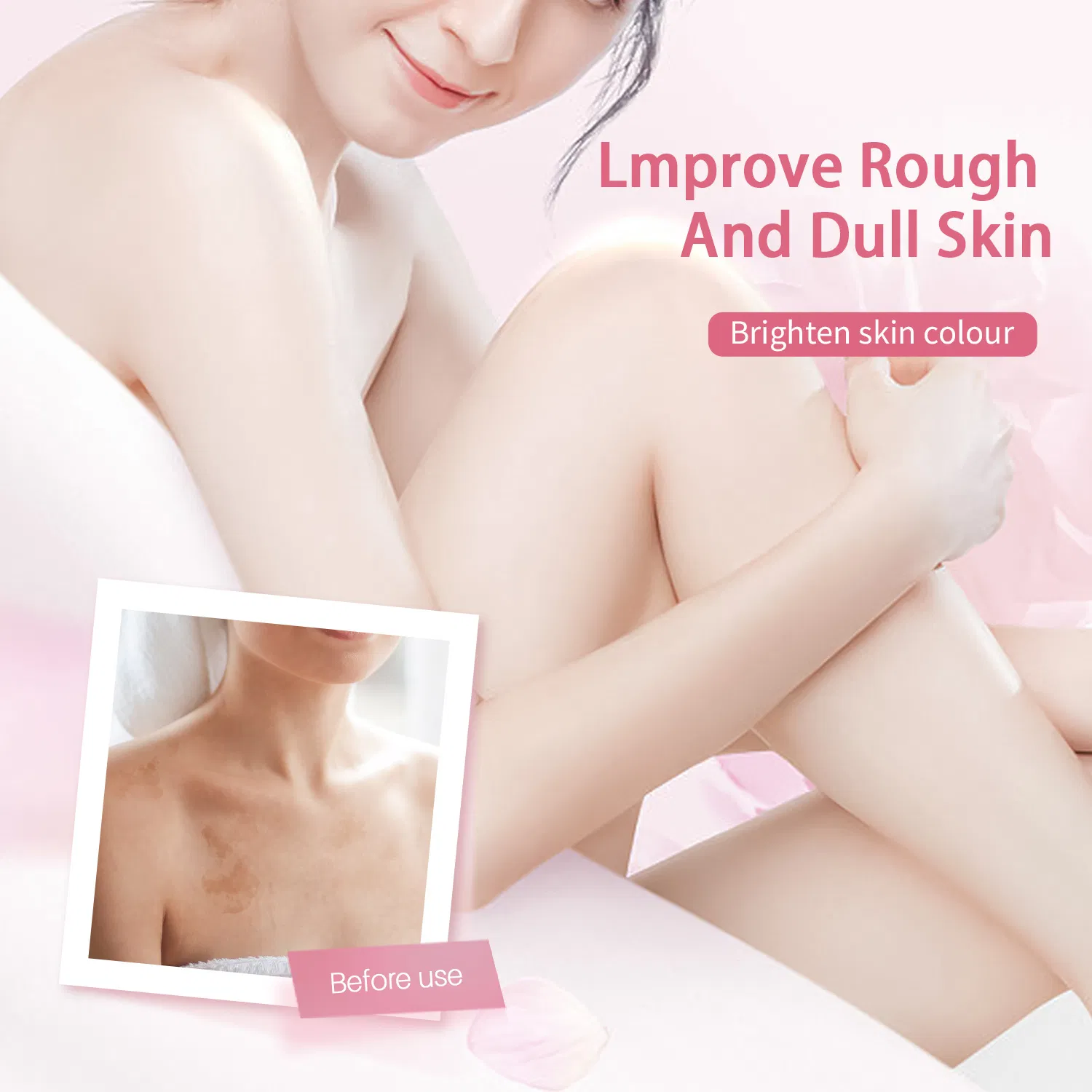 Beauty Cosmetics Skin Care Sakura Scent Moisturizing Whitening Body Lotion