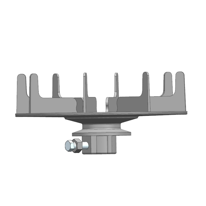 Heat-Treated Surface High Productivity Multi-Cavity Hot Runner ISO9001 Aluminum Die Casting Part