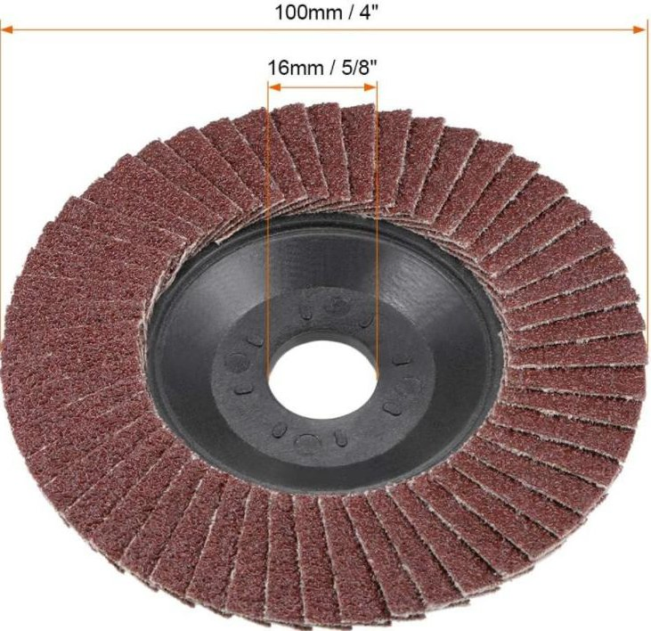 Лепестковый круг T27 из оксида алюминия, 5 дюймов