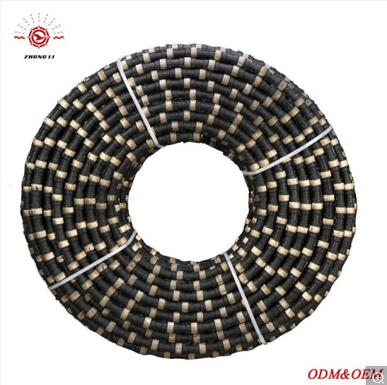 Diamond Cutting Tools Diamond Wire Saw for Quarring and Profiling