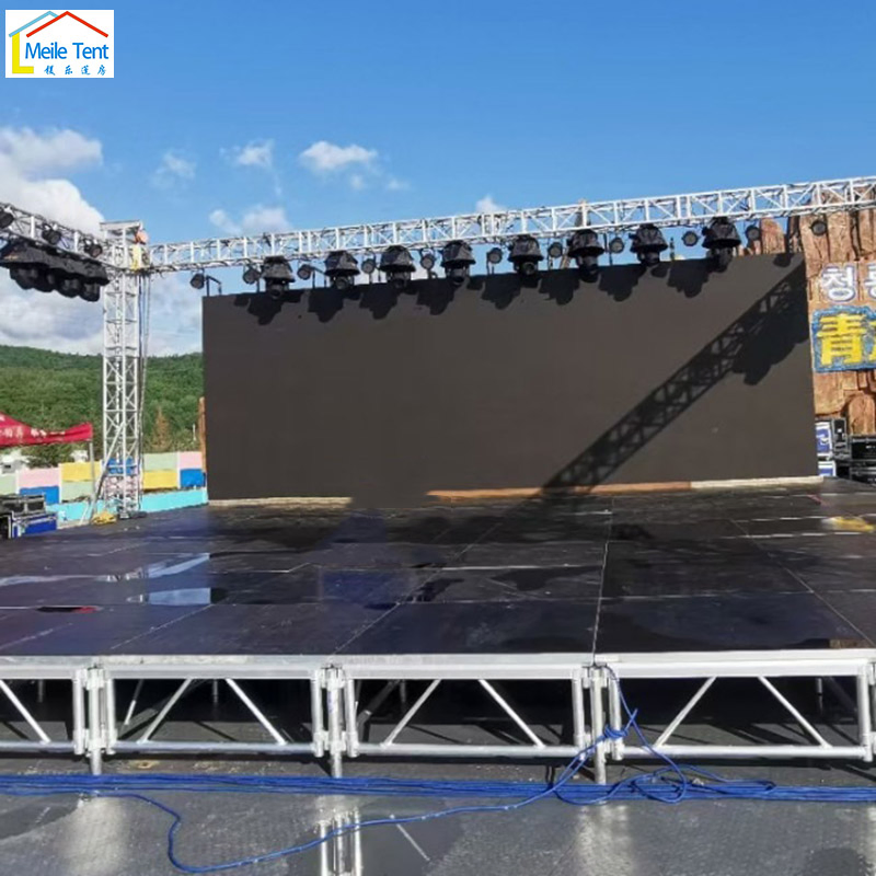 LED Concert Exhibition DJ Concert Lighting Aluminum Concert Stage Roof Truss