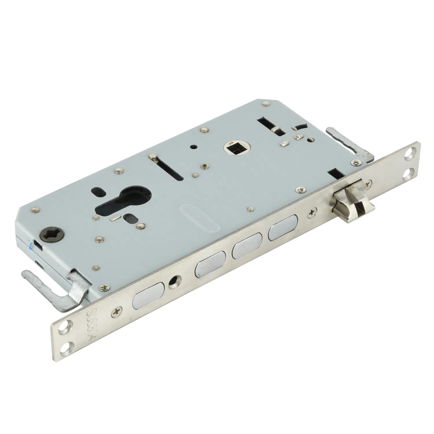 High Security Large Cylindrical Lock Body Smart Lock Body Villas Brass 304 Stainless Steel Mortise Cylinder Latch Lock Body