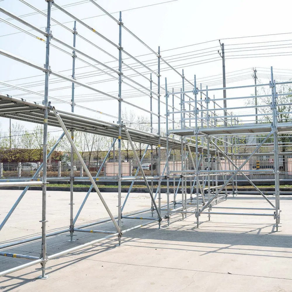 High Load-Bearing Capacity Steel Modular Kwikstage Metal Scaffold for Bridge Construction