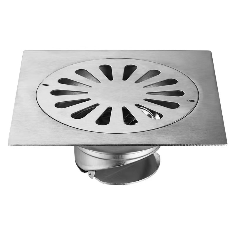 Дренаж для пола в ванной DL-820 из нержавеющей стали