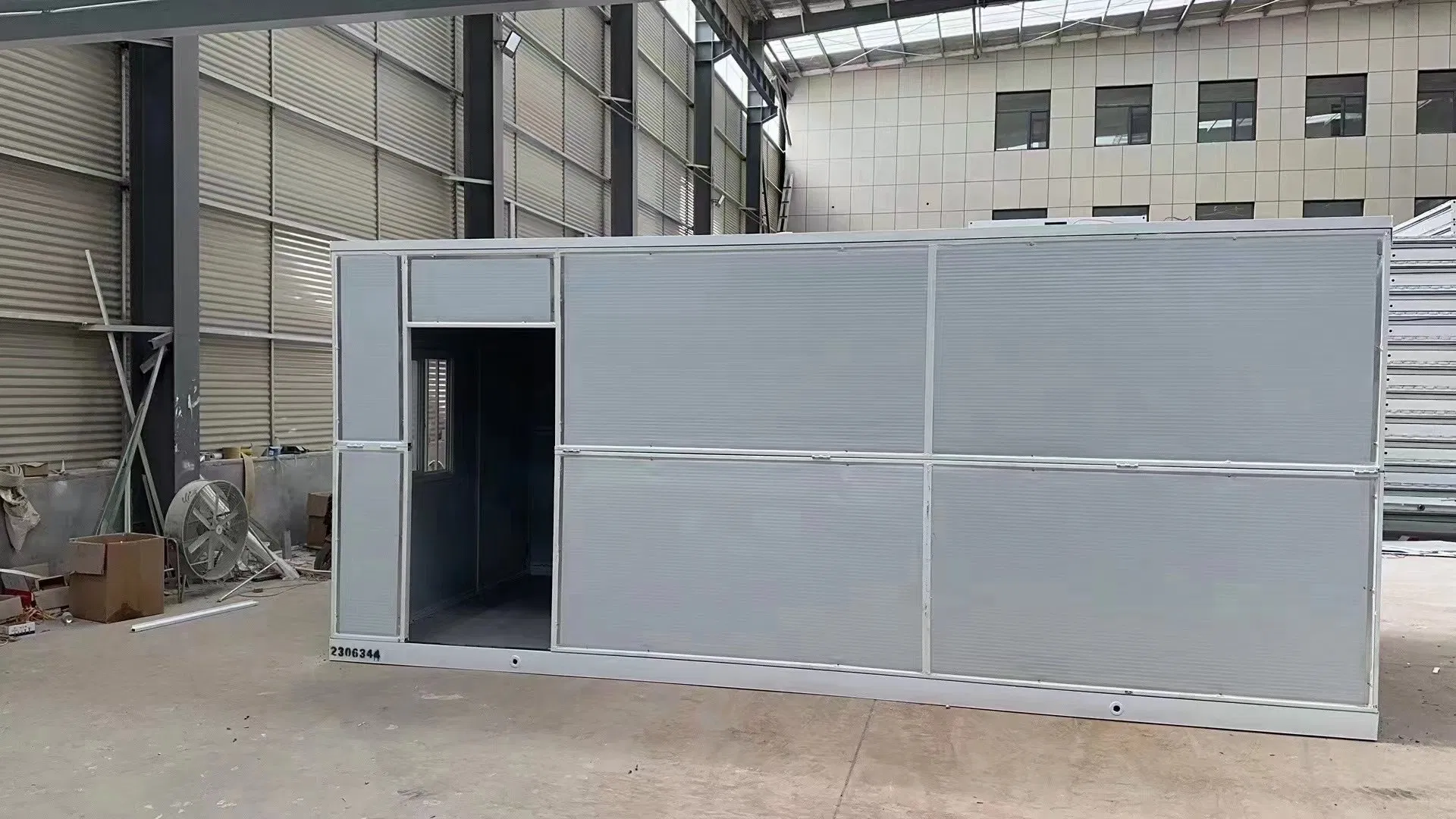 Move 20 FT Folding Prefabricated Container House Prefabricated Portable Garage
