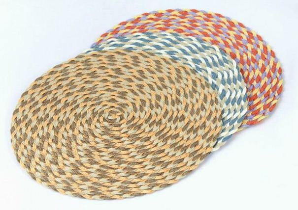 Tablemats Heat Resistant Non Slip Handmade Placemats