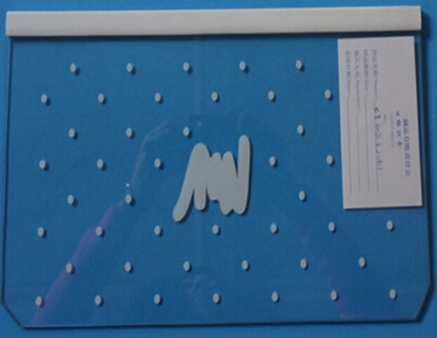 Tempered Fridge Shelf Glass with DOT, Line Fritted Pattern