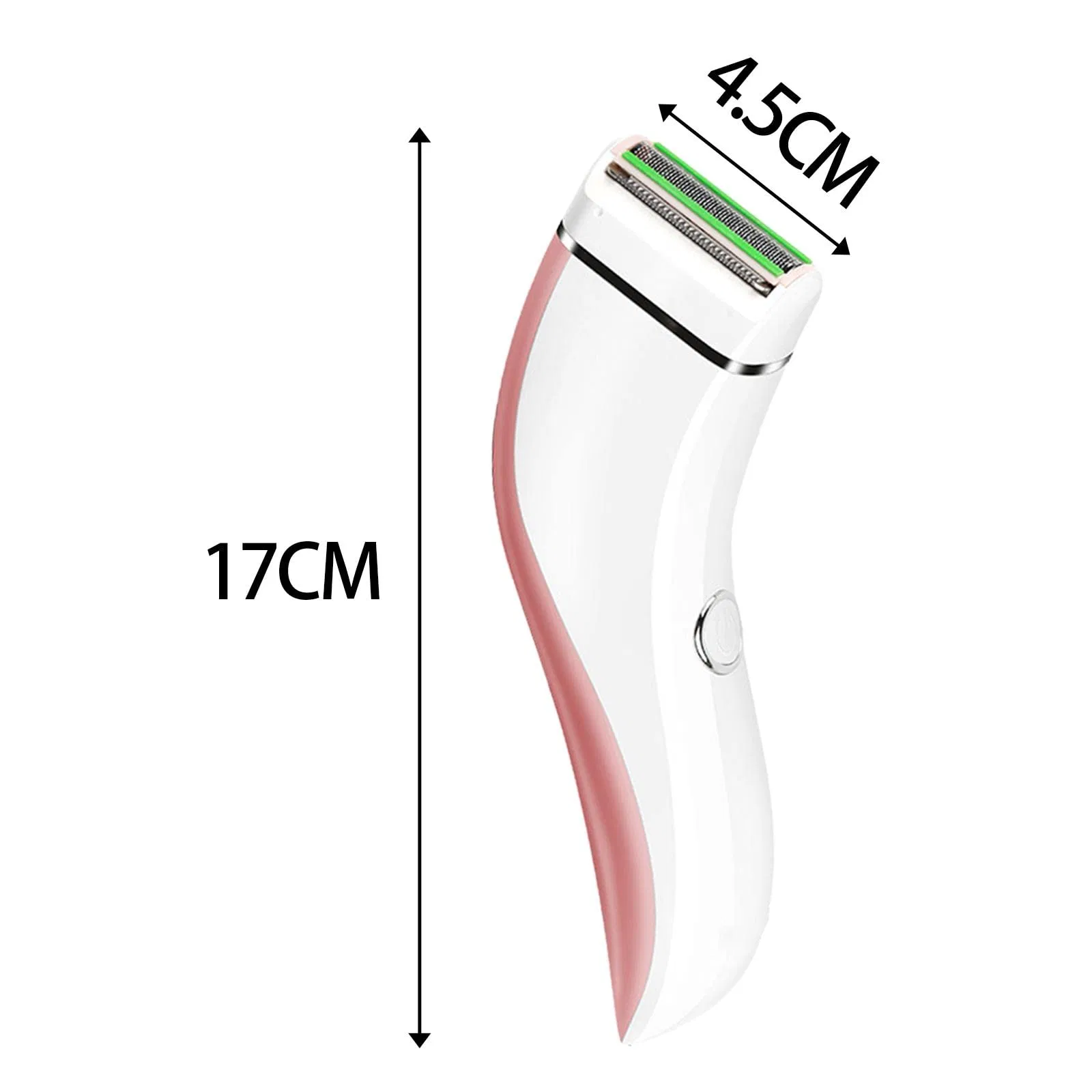 Rechargeable Cordless Wet Dry Use Back Facial Legs Bikini Hair Electric Shaver