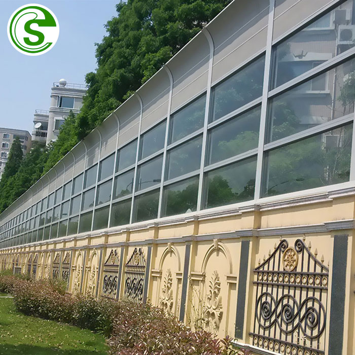 Export to Singapore Bridge Used PMMA Sound Barrier Sheet for Expressway Highway