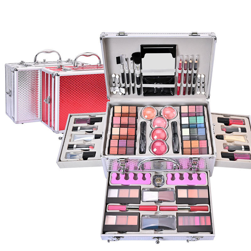 Professional Makeup Set Waterproof Eye Shadow Cosmetics Box Gift Kit Lipstick Brush Beauty Tool Product
