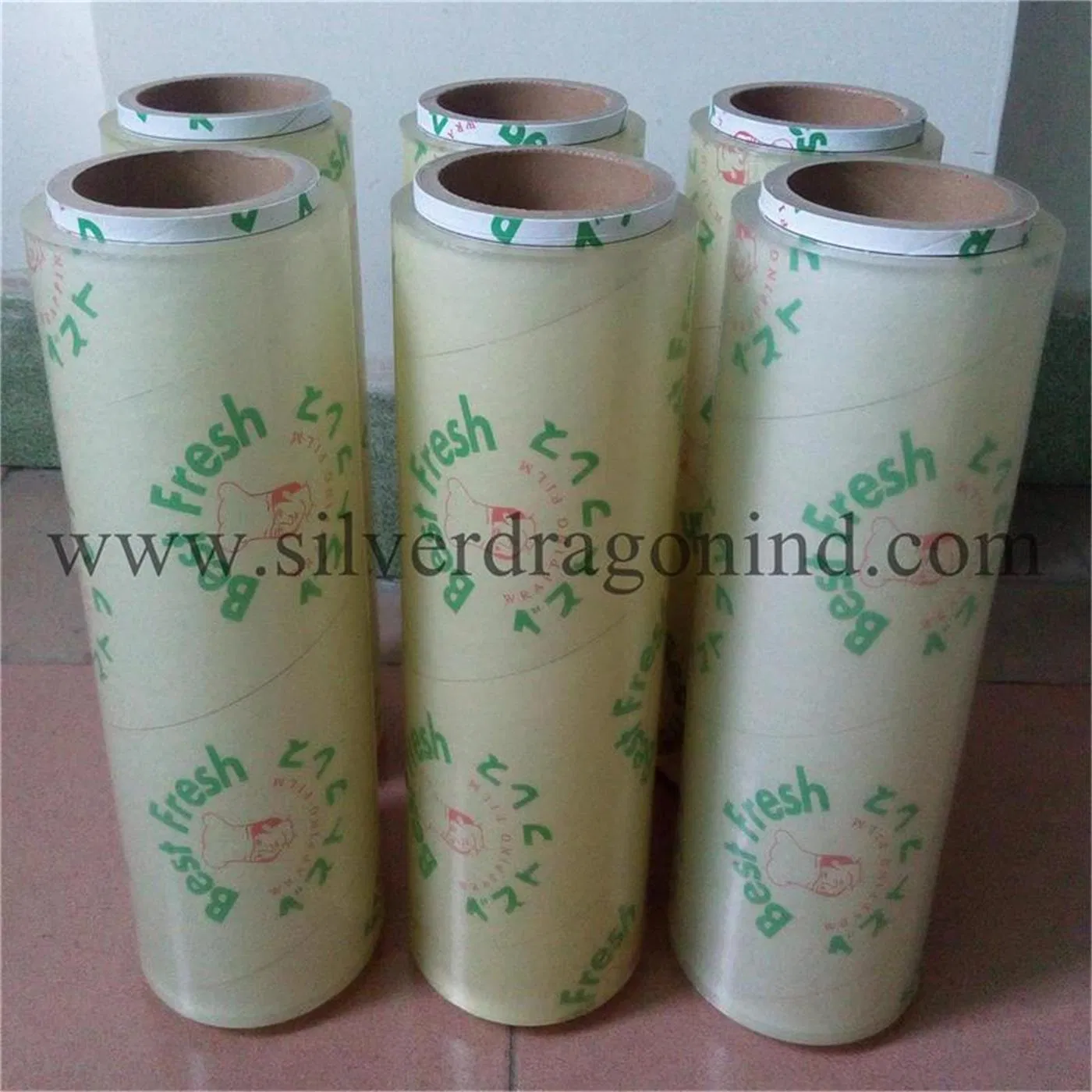 FDA Approved Food Wrap Film, PVC Stretch Film, Cling Film