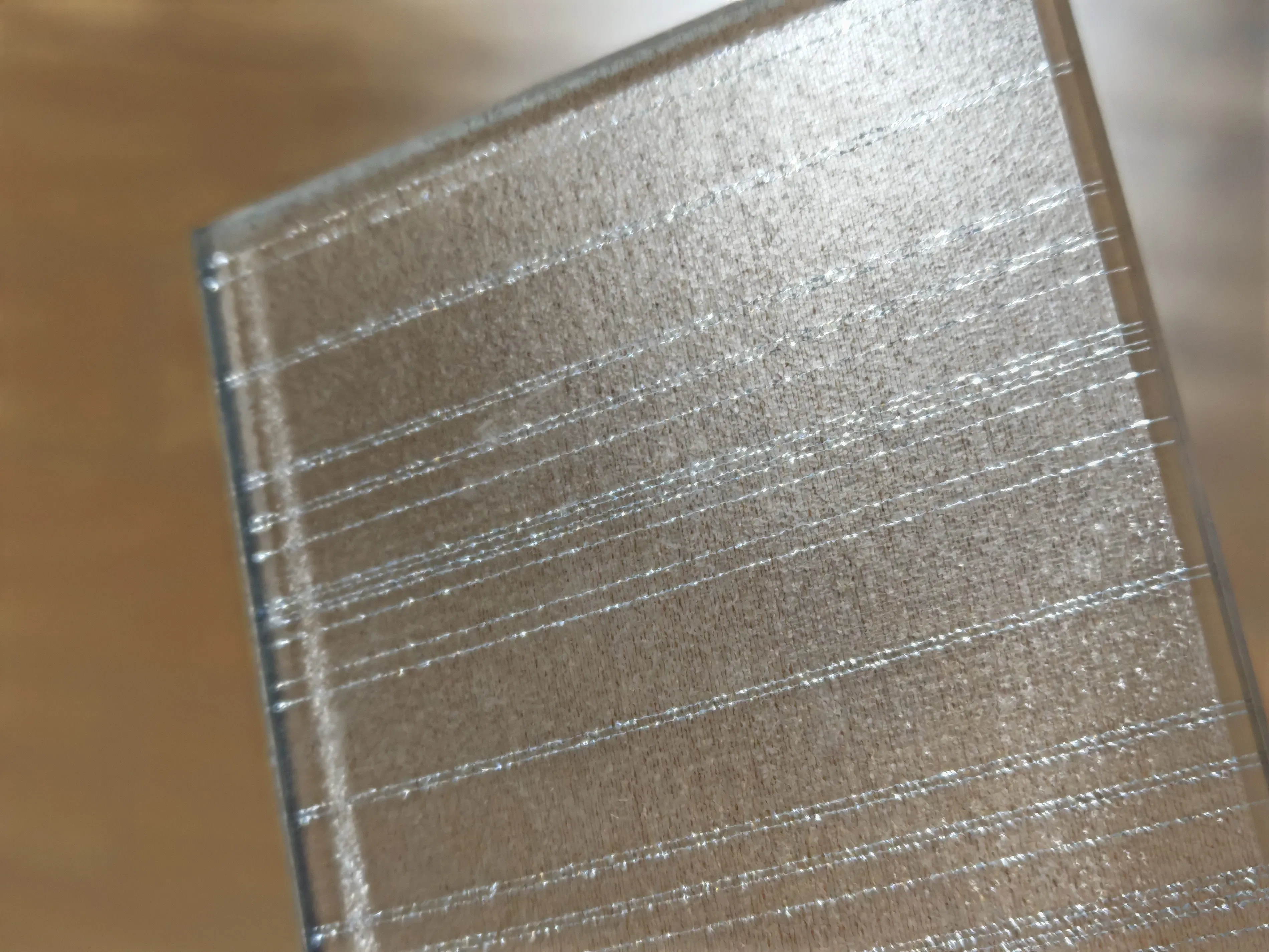 Durable Decorative Glass Solutions Featuring Modern Fabric Designs
