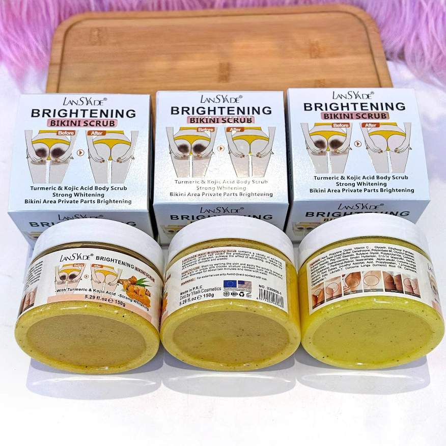Hot Selling Natural Exfoliate Skin Whitening Body Scrub