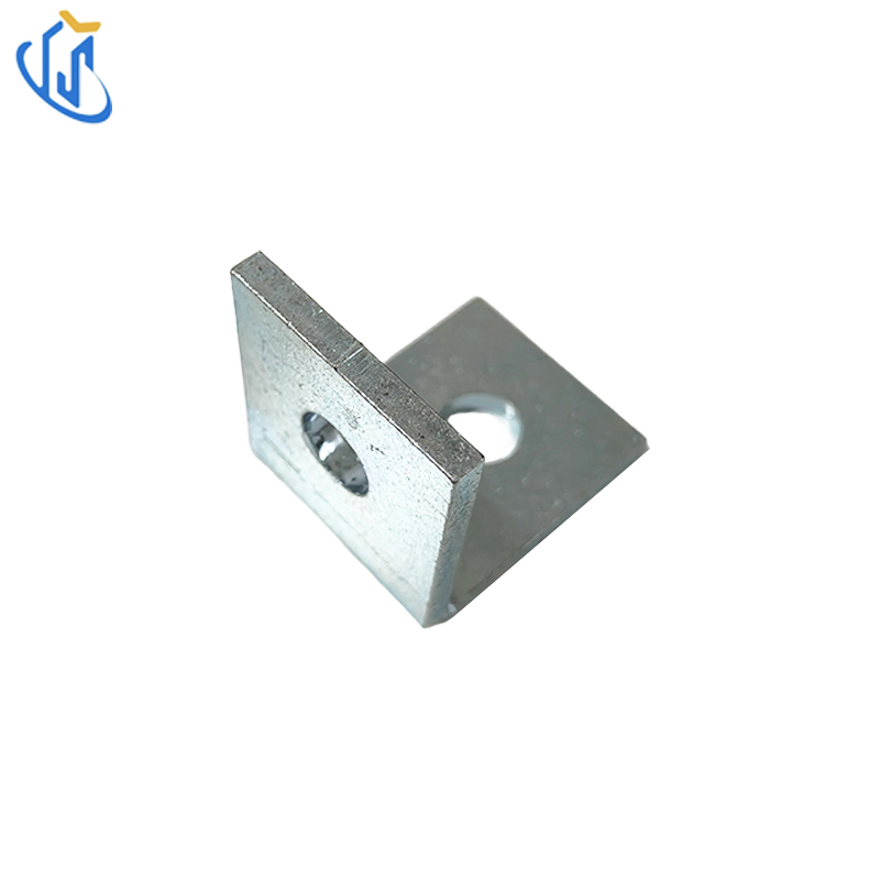 Carbon Steel Two-Hole 90 Degree Angle Connector for Anti-Seismic Bracing System