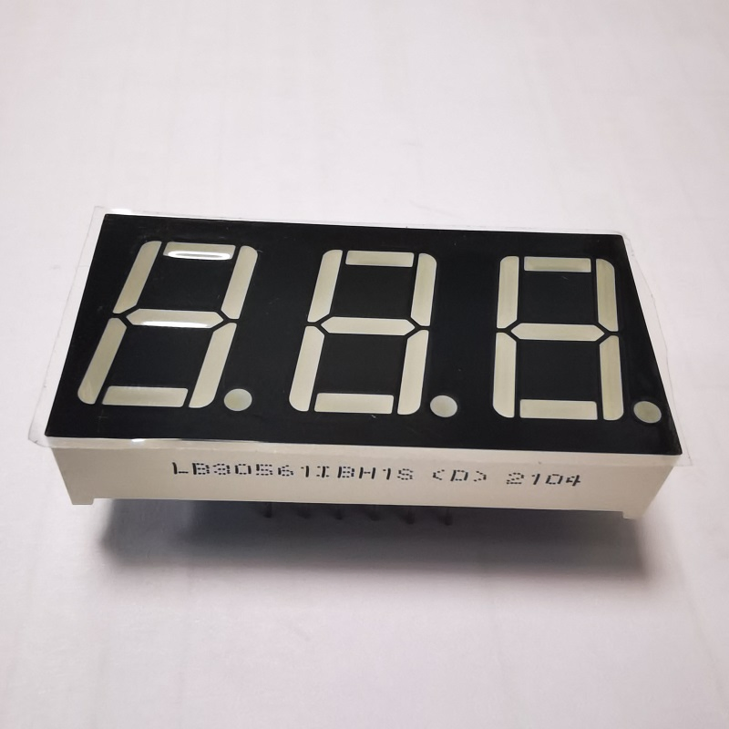 Ultra Bright 7 Segment LED Display in White Color