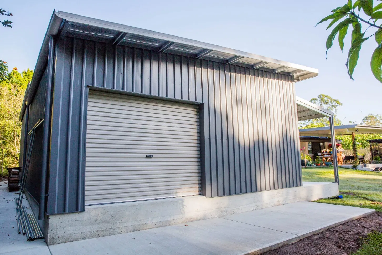 Peb Light Factory Steel Structure Private Construction Building Garage Storage Shed