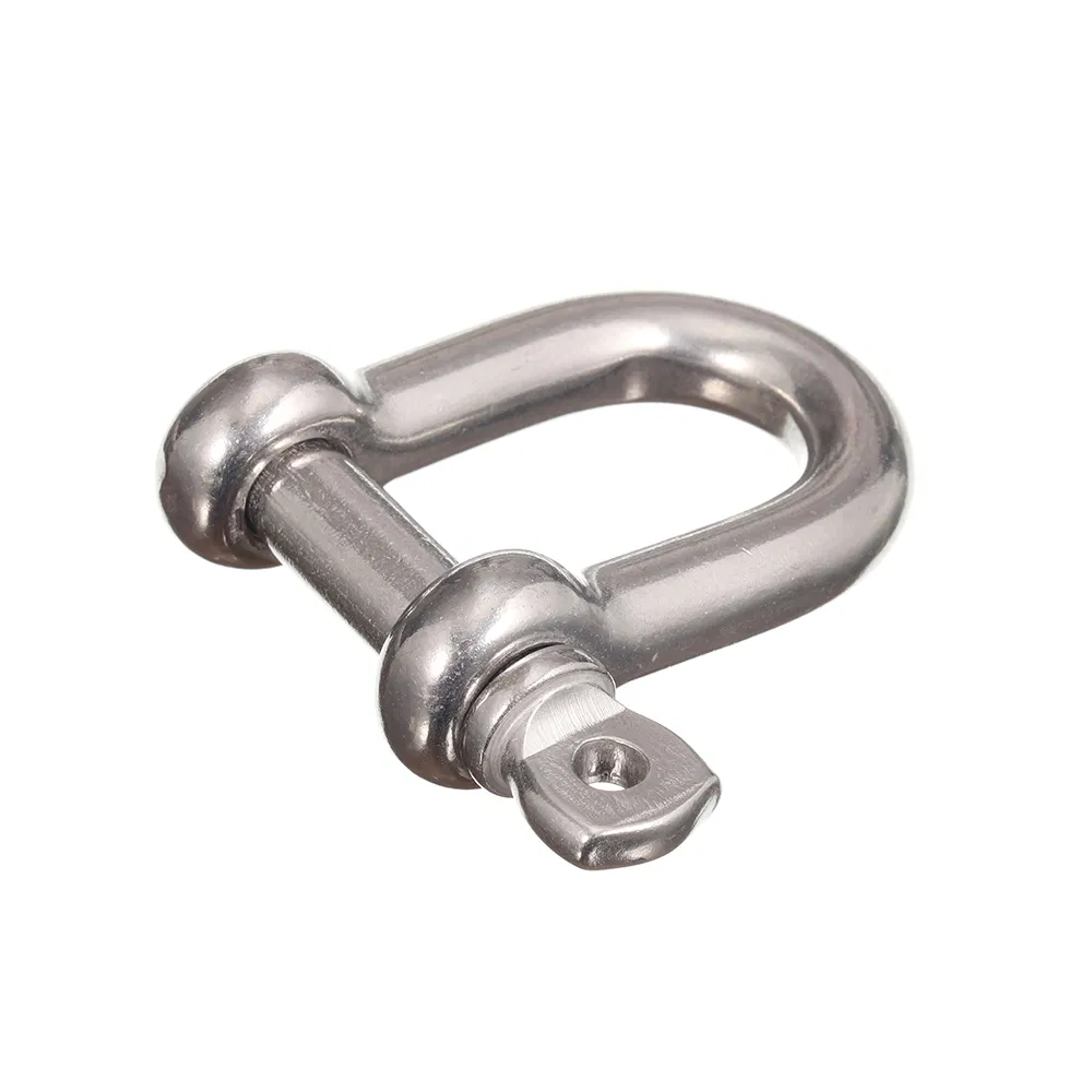 Carabiner Rigging Hardware Connector Stainless Steel Shackle for Chain Fittings