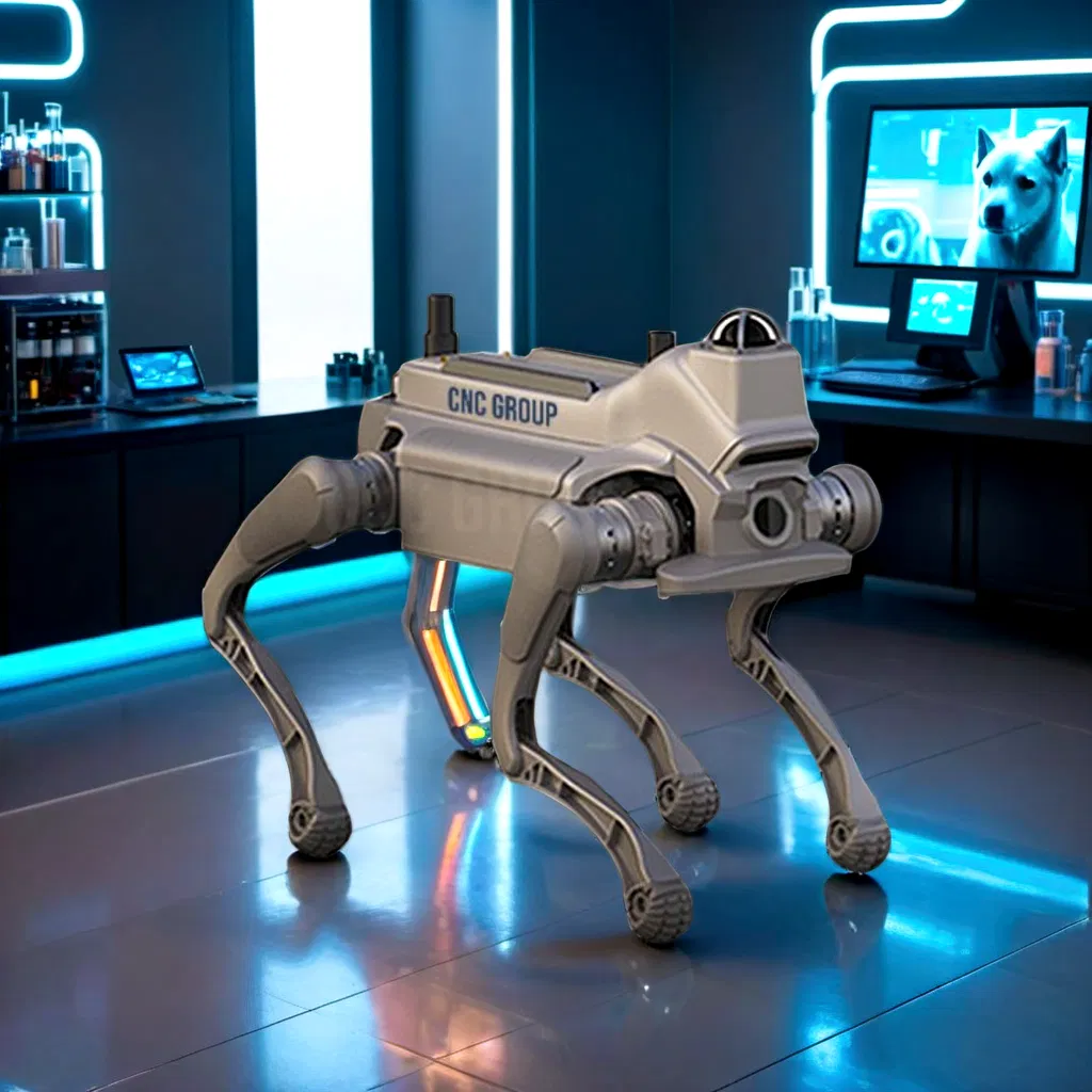 a Four-Legged Robot Dog Made in China for Children's Interactive Play