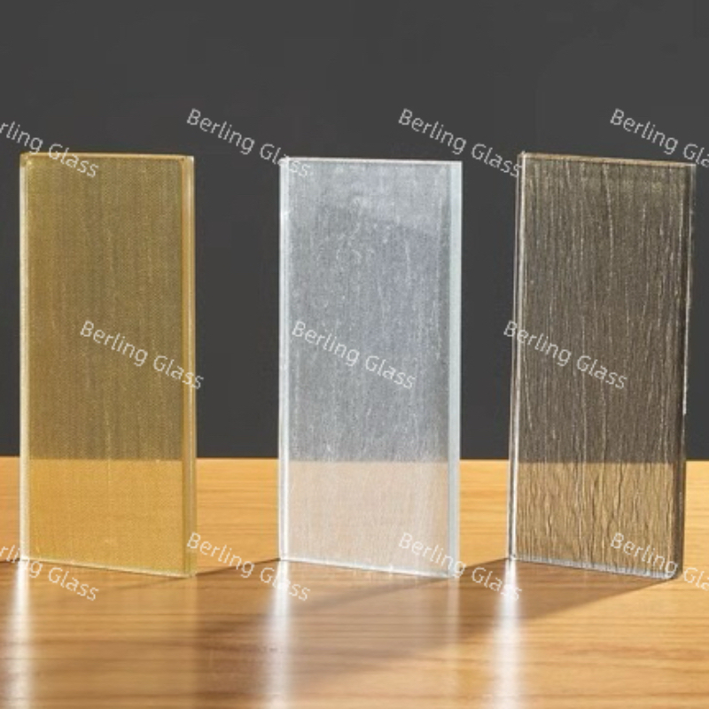 100% Polyester Wired Glass Superior Laminating Fabric PVB EVA Pet Fiber Glass