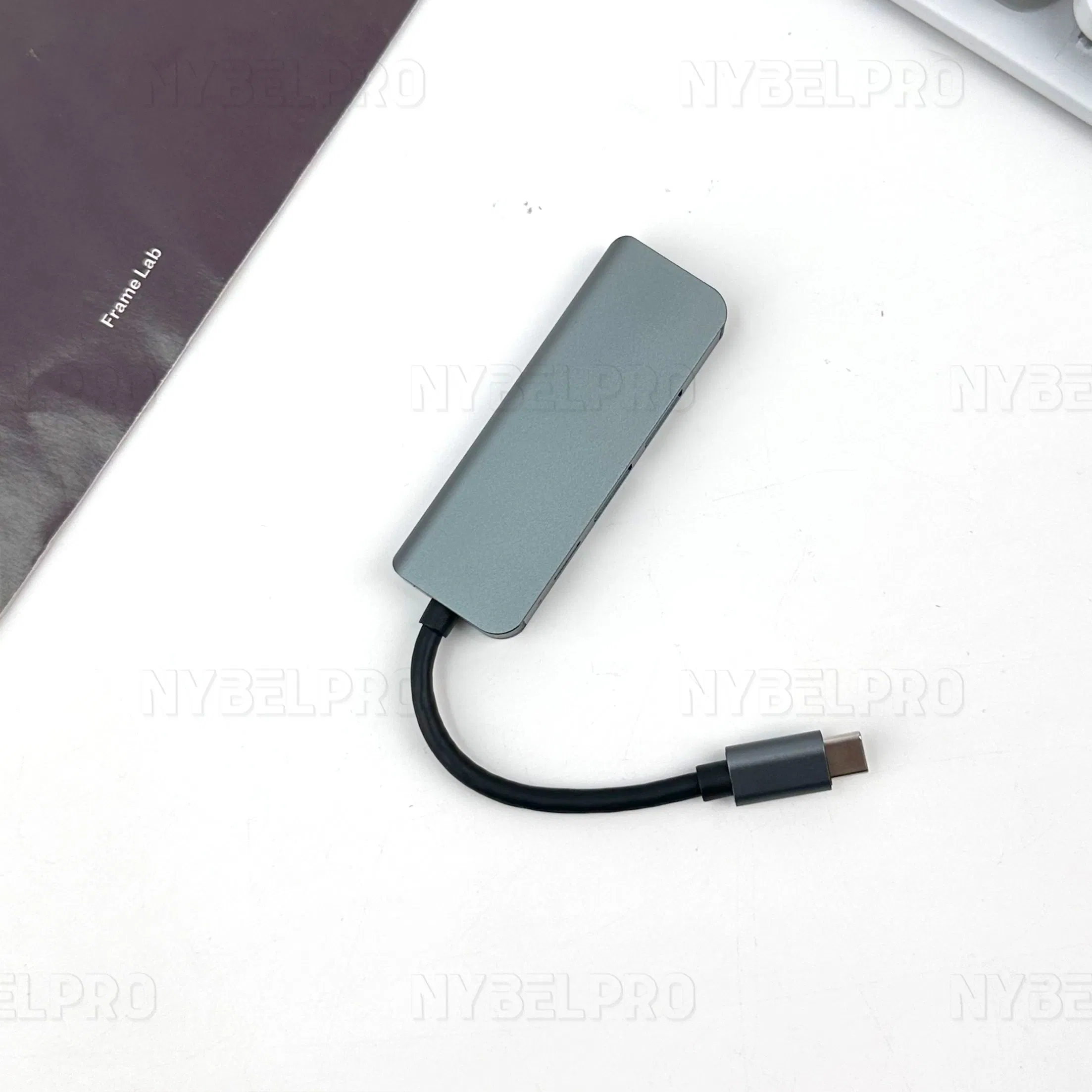 4-в-1 док-станция USB-C для телефона и планшета