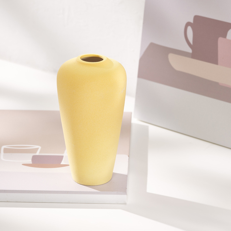 Ваза керамическая для цветов рождественский стиль