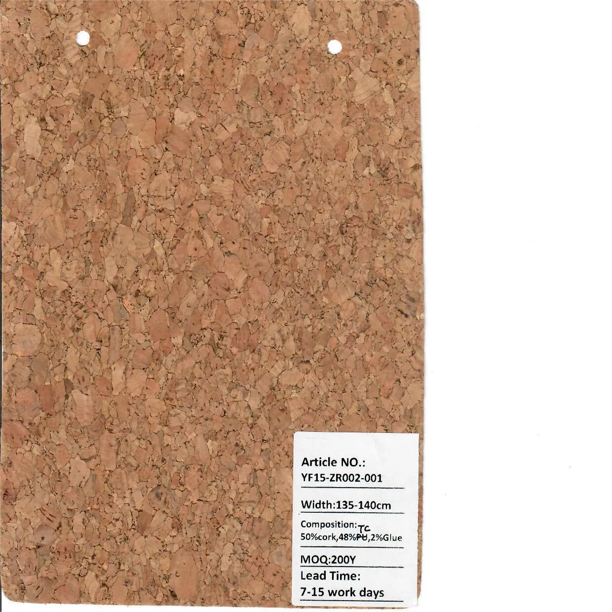Customized Cork Tile Cork Compressed Sheet Flooring