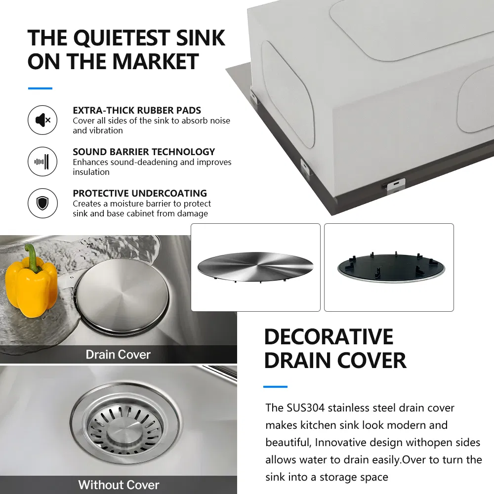 Apartment Small Bar RV Basin Undermount Stainless Steel Kitchen Sink