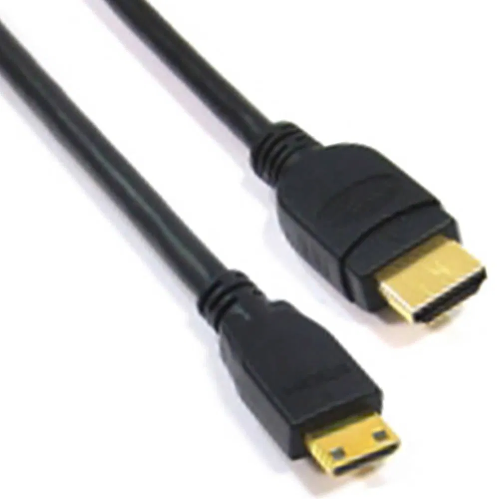 High Speed 1.4V Mini HDMI Cable Support 1080P 60Hz 2m