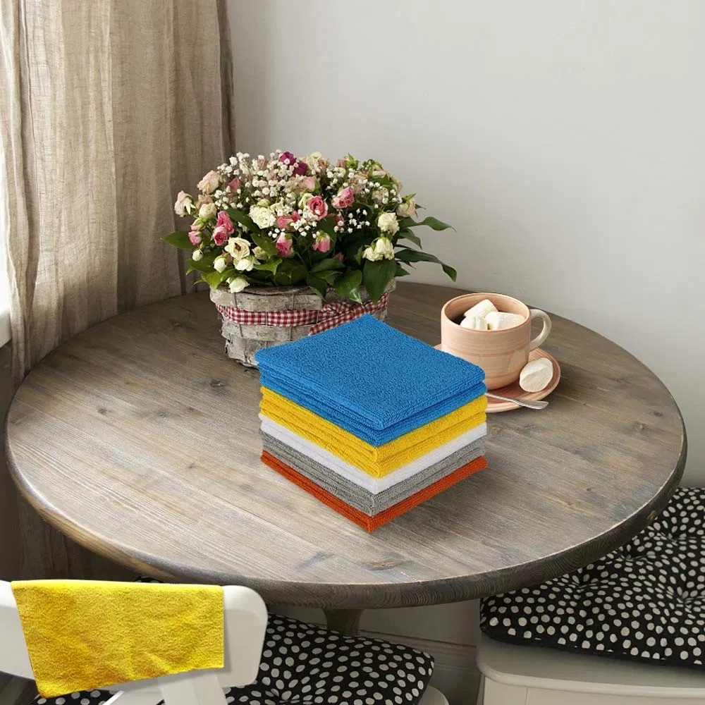 High Quality Factory Products Custom Microfiber Cleaning Cloth Absorbing Kitchen Dish Towel