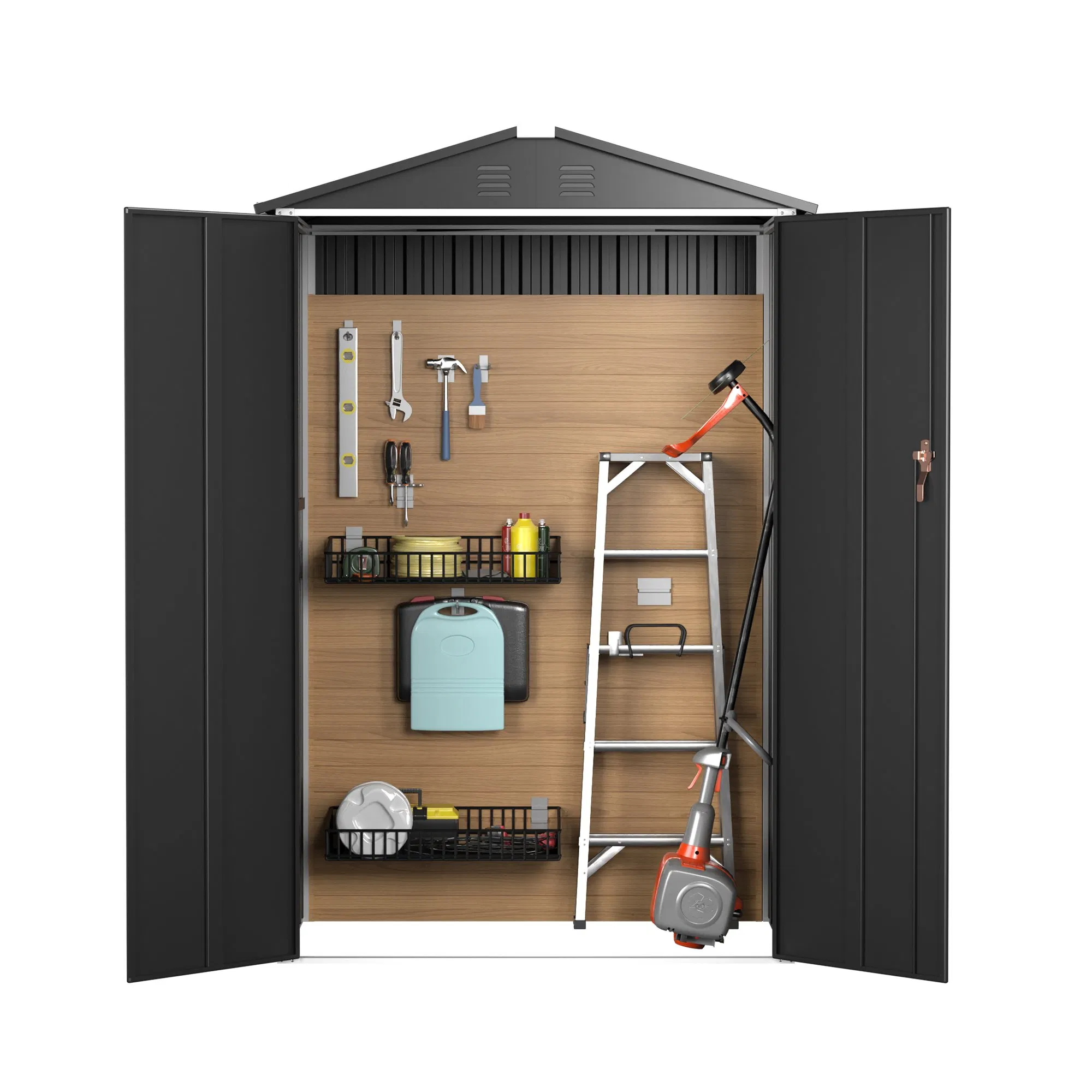 Metal Outdoor Storage Shed Tool Shed Backyard Shed