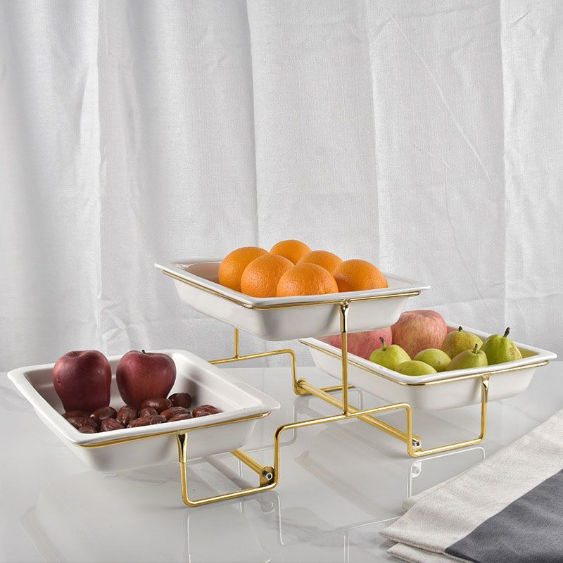Cupcake Stand 3-Tier Dessert Plates Mini Cakes Fruit Candy Display Buffet Holder