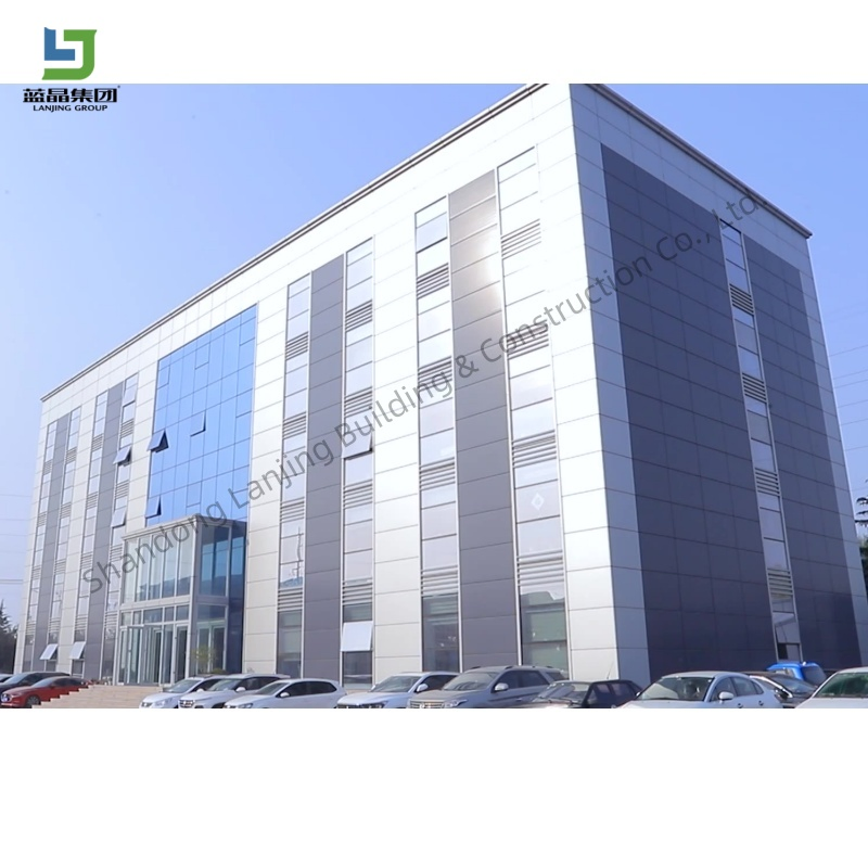 New Prefab Hot Sale Multi-Layer Steel Buildings Industrial Modern Design for Office Apartment Hotel Workshop and Shop Low Price