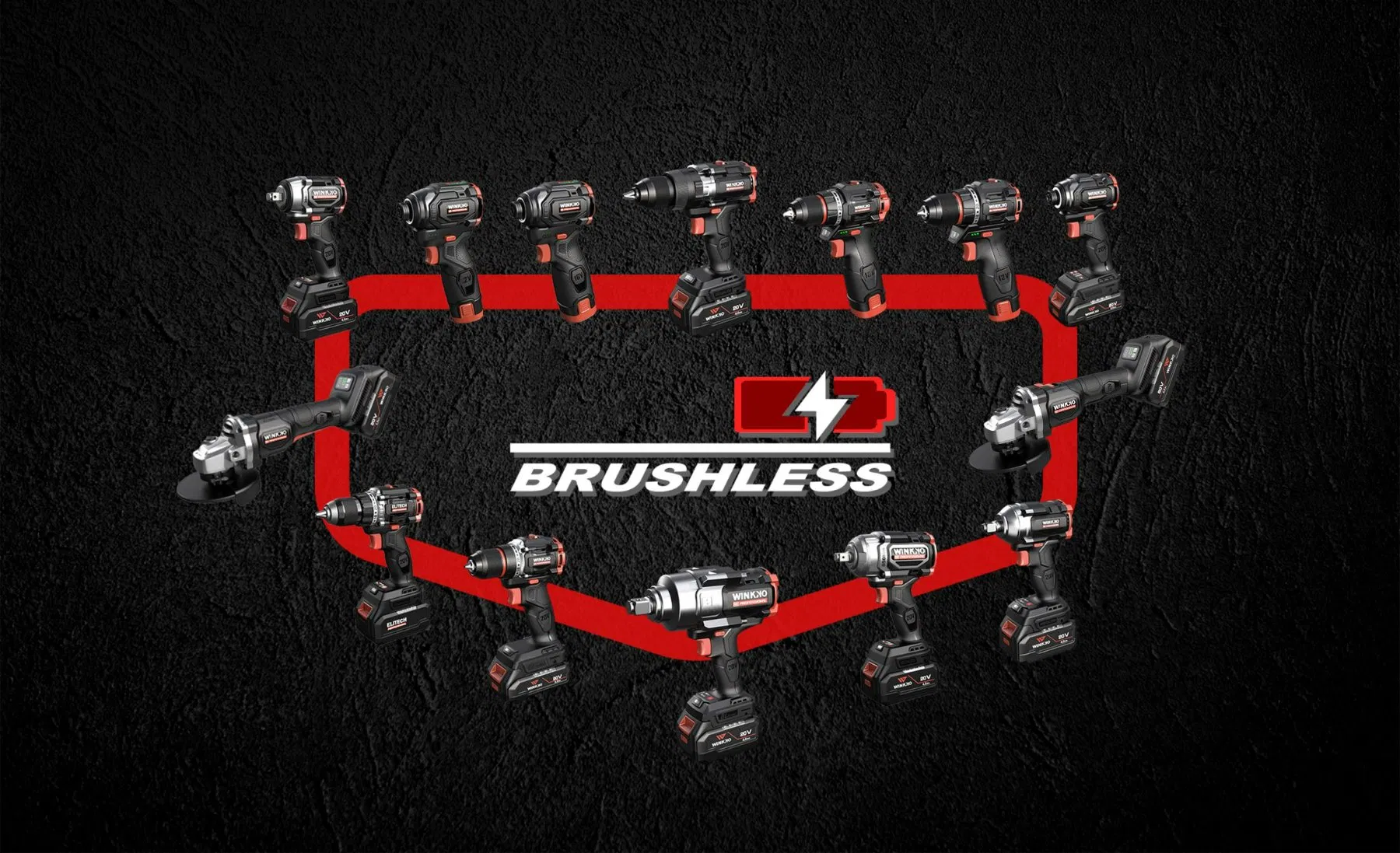 Cordless Motor 5000-18000rpm 20V Multi-Function Electric Saw Multi Purpose Power Electric Tools Quick-Release Oscillating Multi Tool