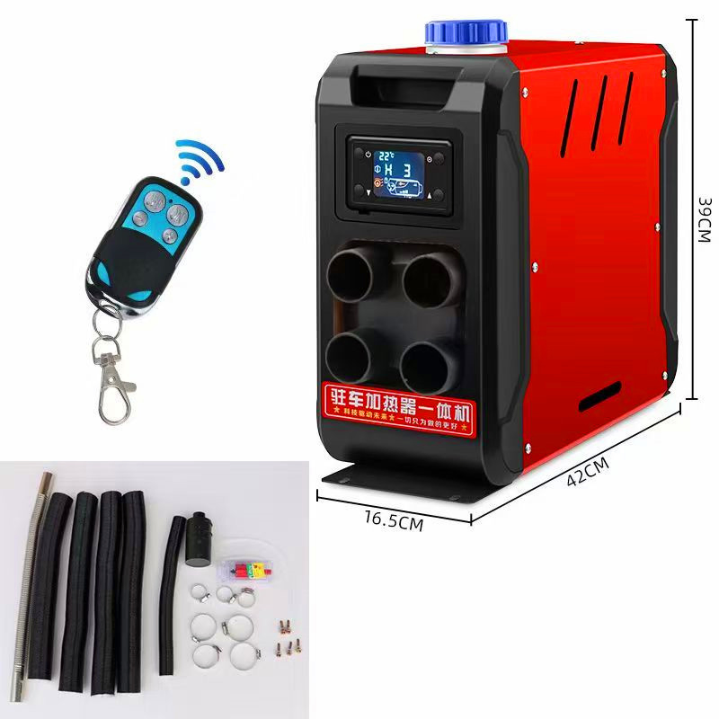 2kW 5kW All-in-One Thermostat Monitor Remote Control Diesel Air Heater for Car RV Trailer