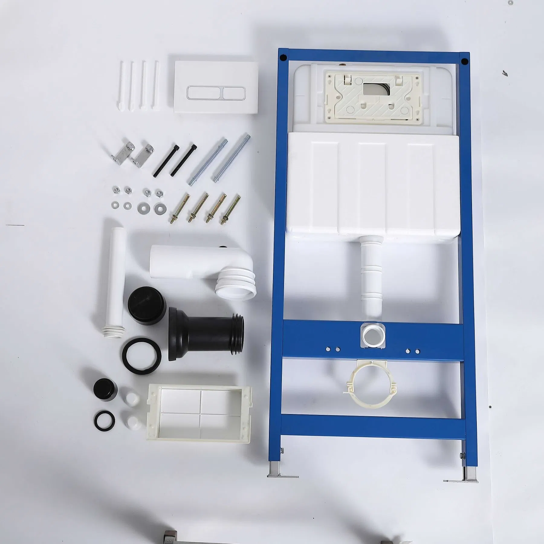 Bathroom Plastic High Quality Water Saving Two Piece Structure Hidden Toilet Tank