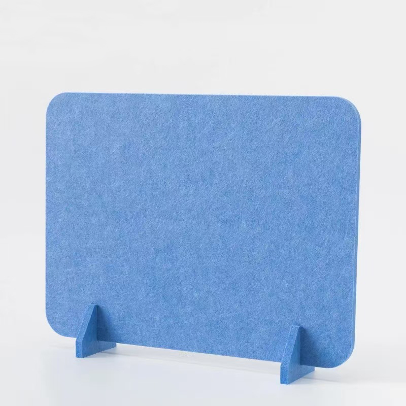 Modern Stand Freestanding Cubicle Privacy Divider Eco-Friendly 60X60cm Reducing Noise Visual Polyester Acoustic Panels
