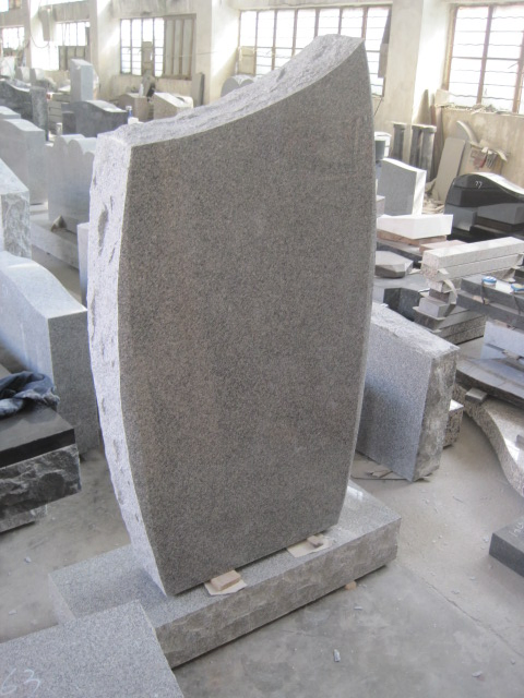 Customized Service Tombstone/Headstone Red Granite Populare American Style Headstone