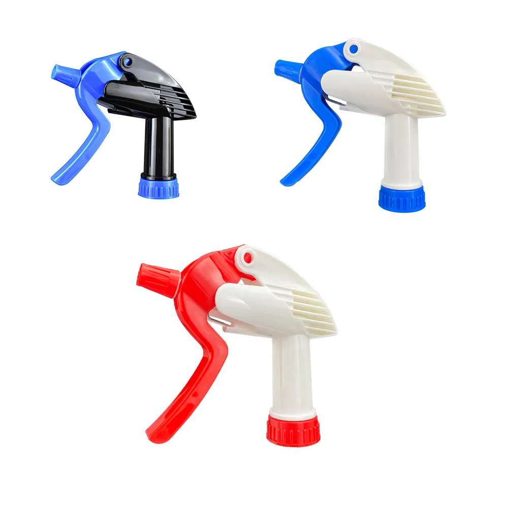 China Factory High Quality Strong Big Trigger Sprayer 28/400 Long Neck Chemical Trigger Sprayer for Liquid