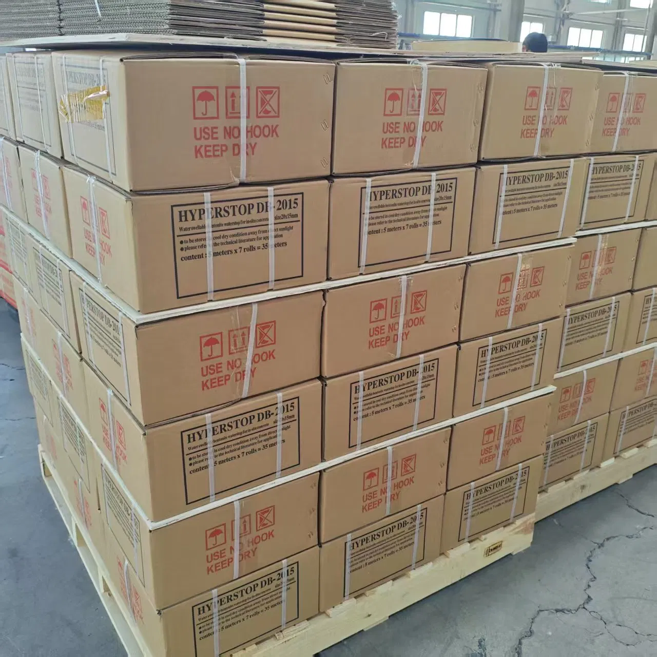 Waterstop Rubber Sealing Strip Self-Expanding Bentonite Swelling Tape Hydrophilic Swellable Waterstop Strip