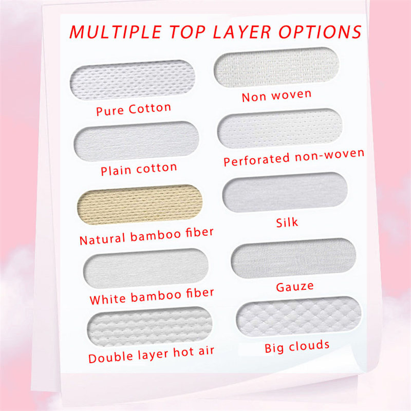 Towel with Pattern OEM Fujian, China Women Pad Biodegradable Sanitary Pads