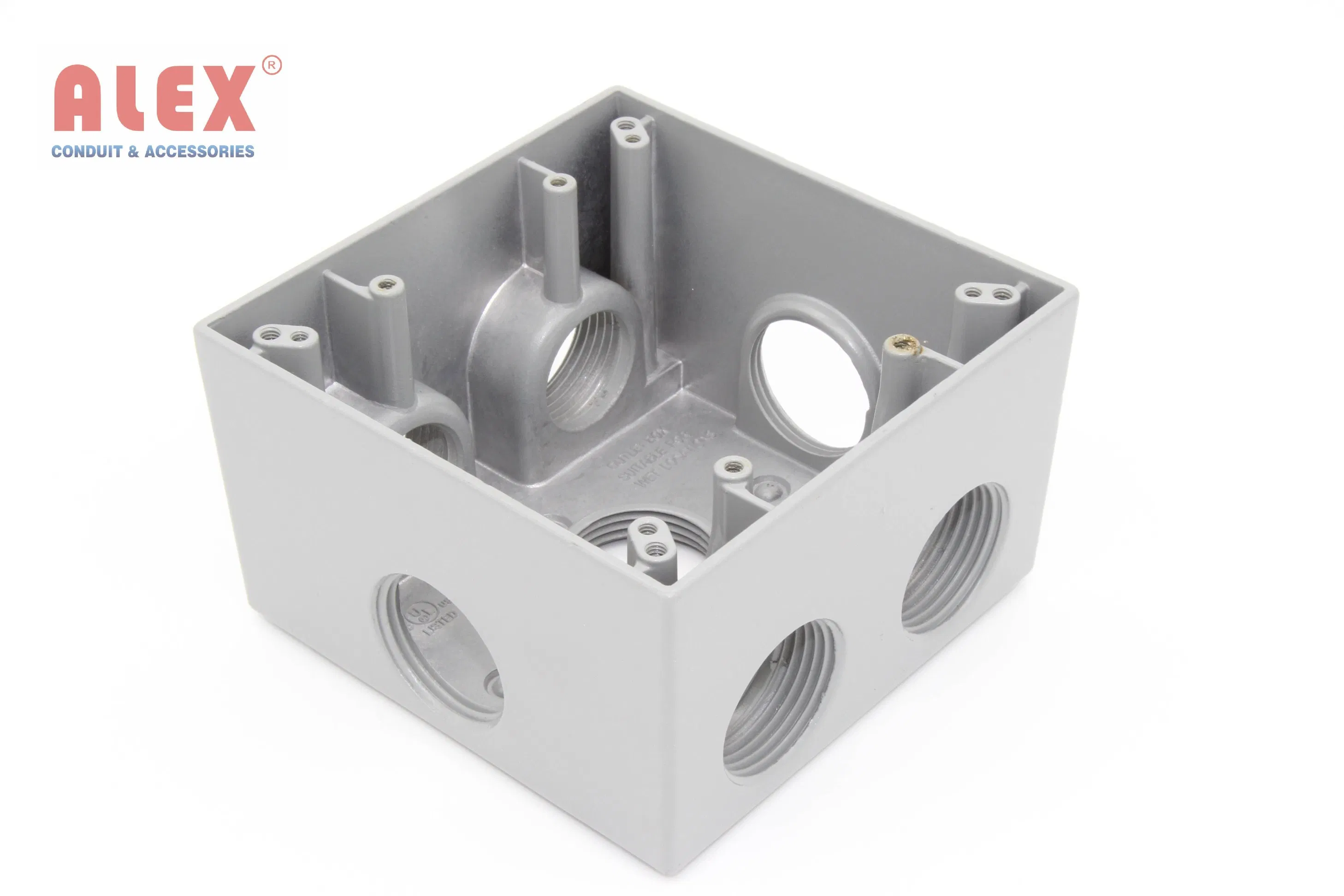 Dtb-Two Gang Weatherproof Boxes of 2-5/8" Deep