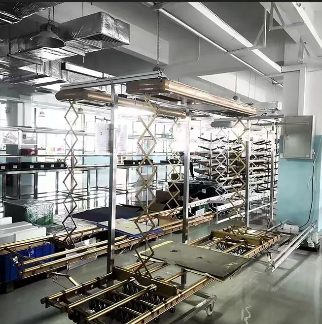 High-Tech Smart Laundry Rack with Ceiling Lift Feature