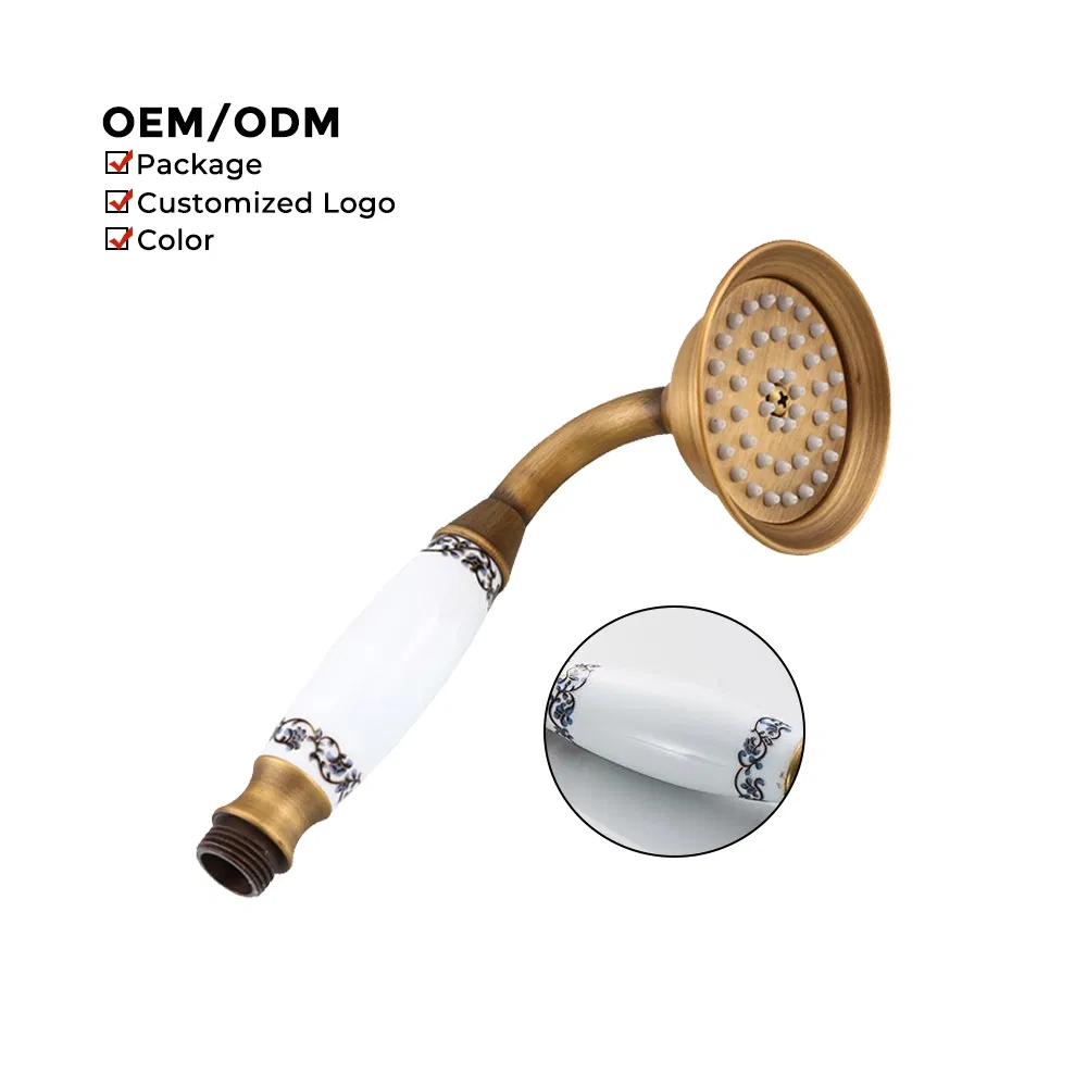 Traditional Bathroom Shower Hand Brass Shower Accessory