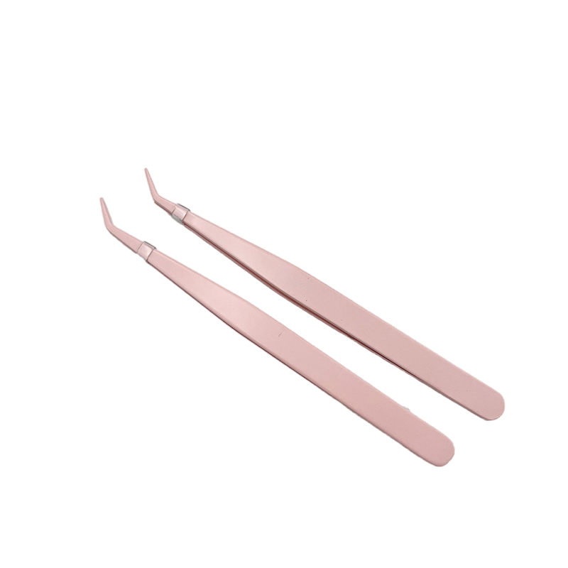 High Precision Anti-Static Beauty Tweezer Pointed Stainless Steel Eyebrow Tweezer